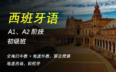 西语A1、A2阶段初级班